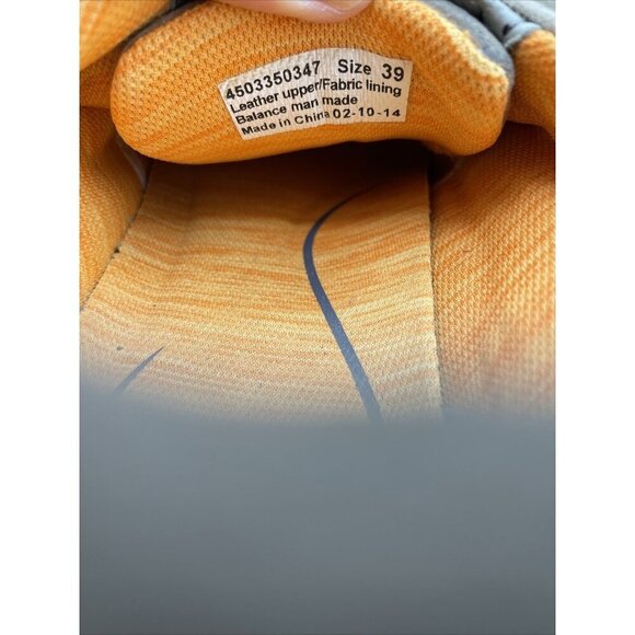 Dansko Tan Suede Leather Lace Up Sneakers Comfort Size 39 - Picture 6 of 9